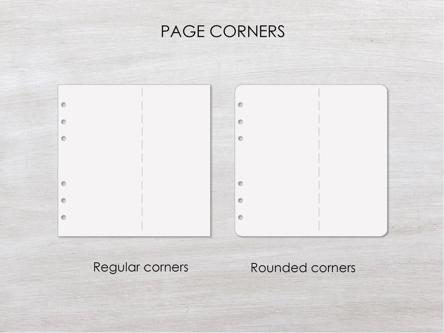 Monthly Fold Out Inserts for Ring Planner (True A6 Size) / A6-20