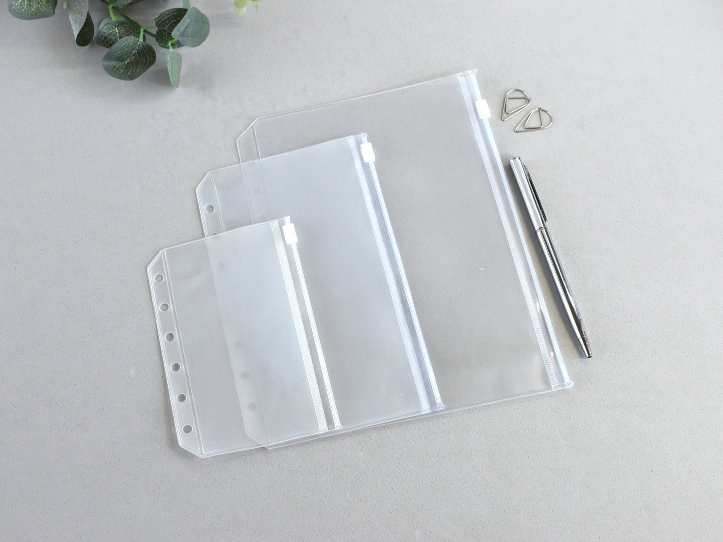PVC Inserts For Ring Notebooks (A5, Personal, Pocket size)