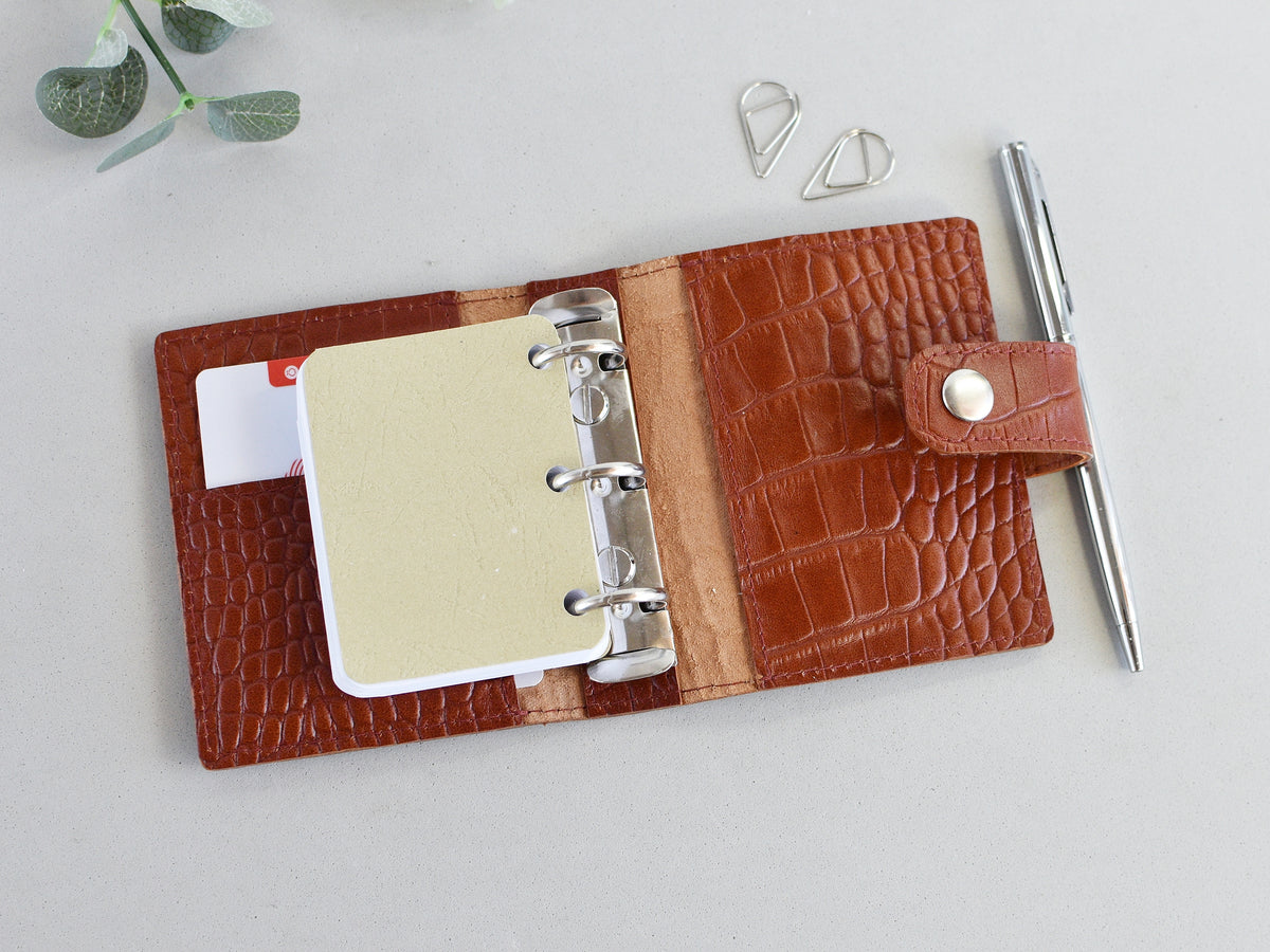 a9 leather binder