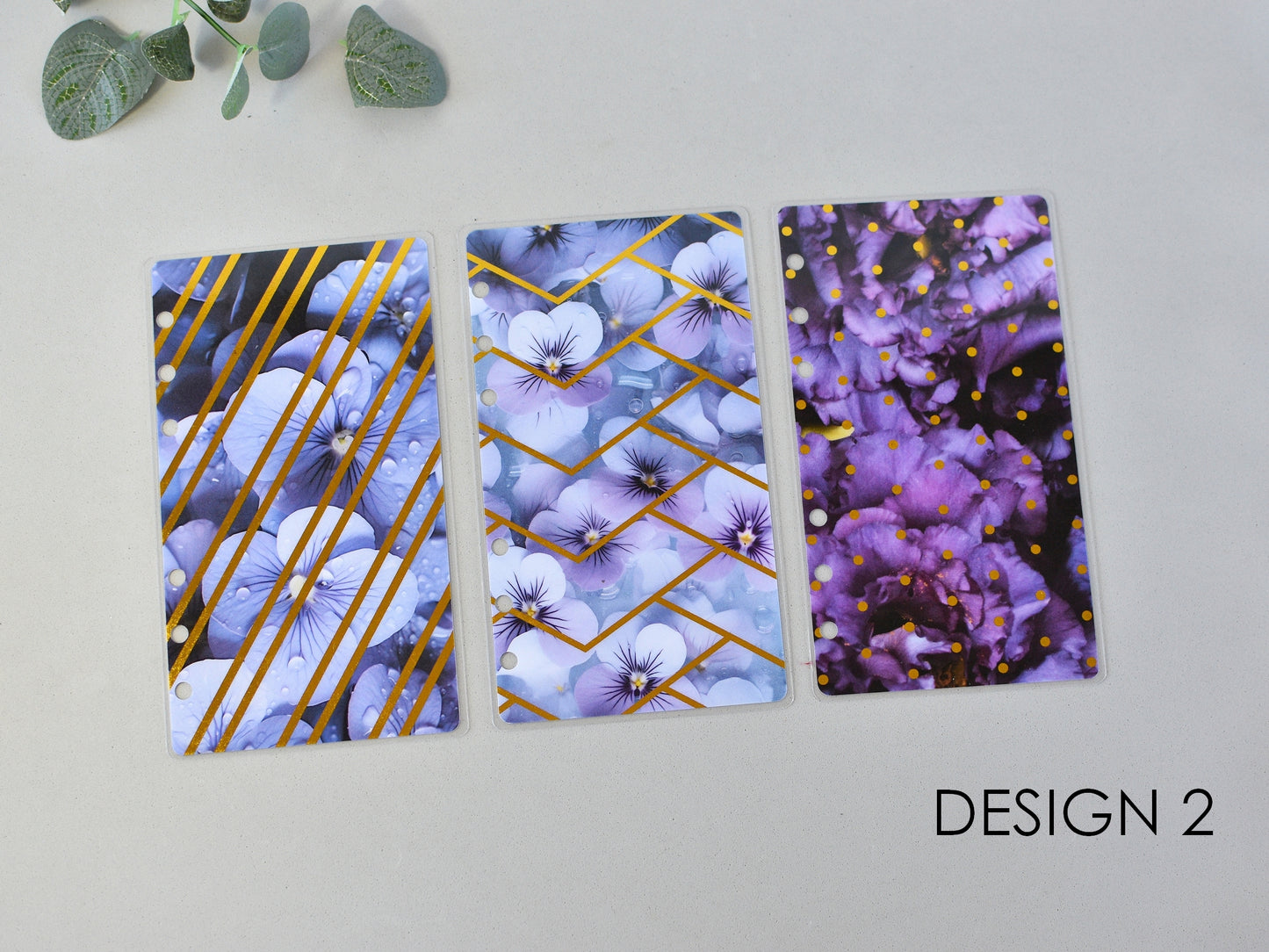 Planner Dashboards - Ring Notebook Foiled Dividers (Personal Size)