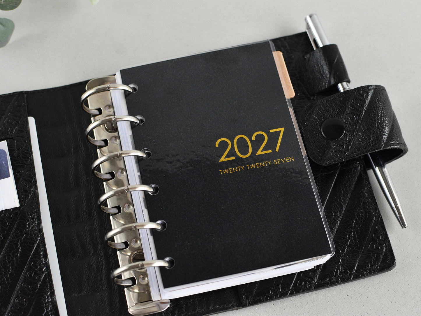 Planner Dashboards 2026 2027, Foiled (All sizes)
