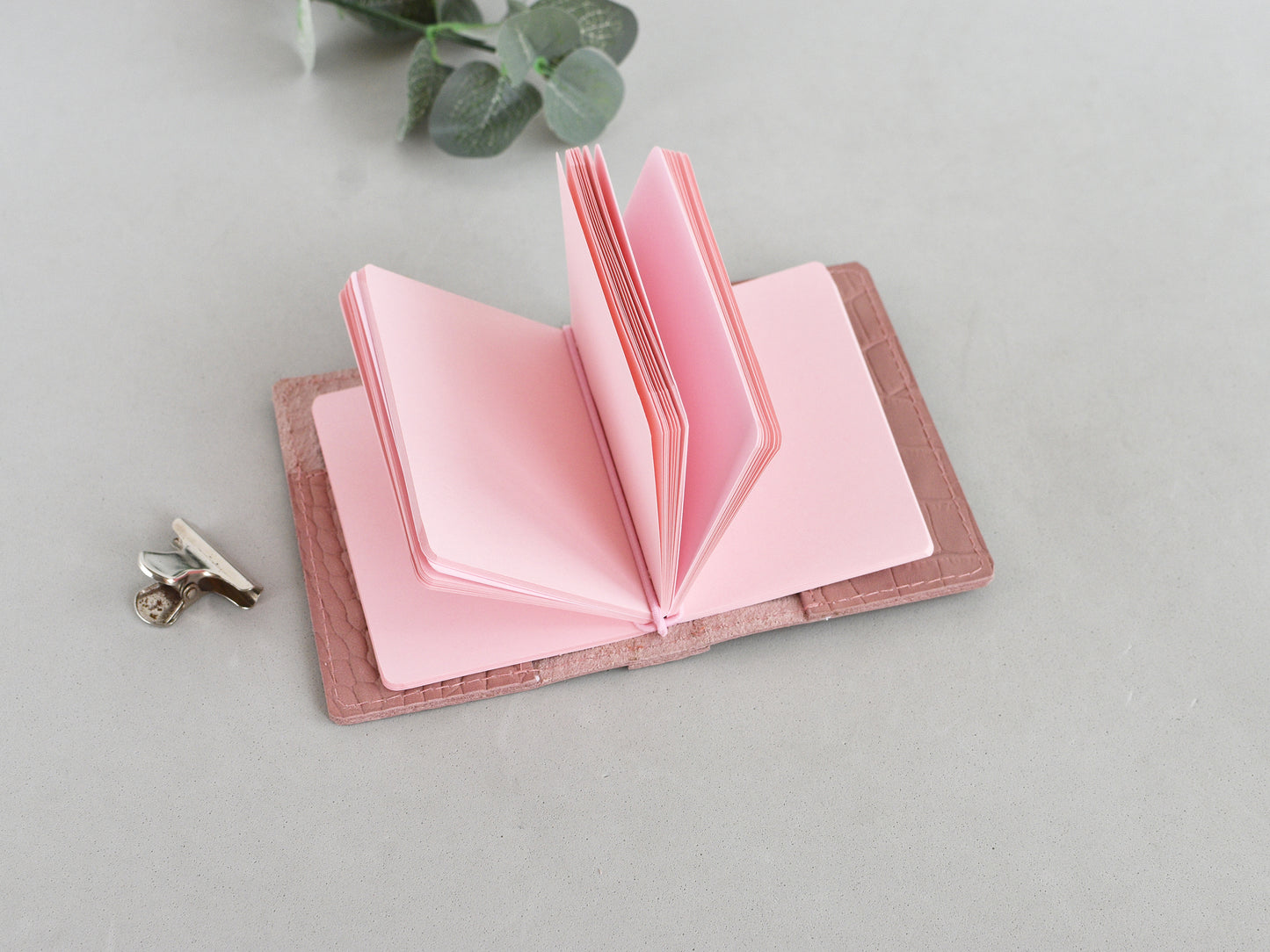 Traveler's Notebook Inserts - Blank Refills (Nano / Micro A7 Size), Pink