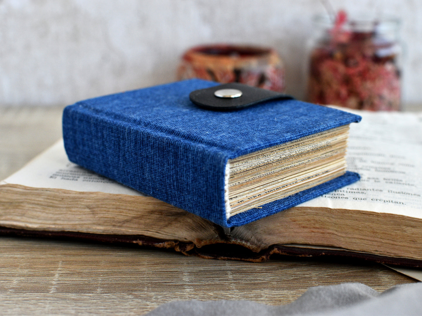 Old Paper Journal Notebook (A7 size)