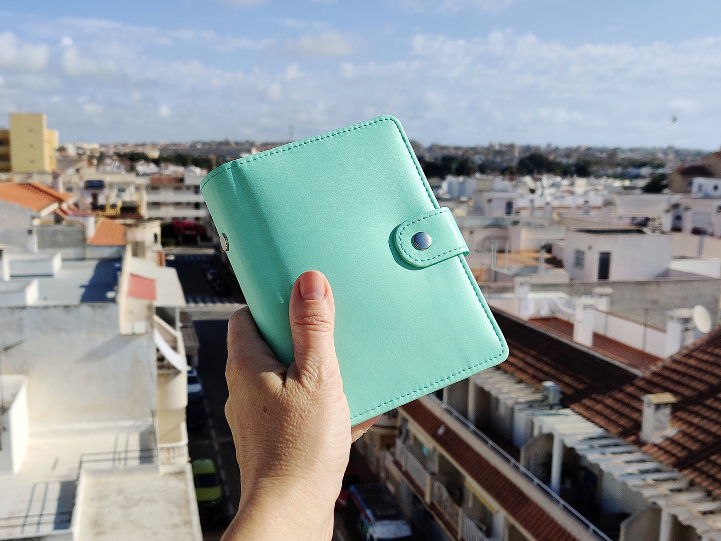 Pocket Ring Notebook Cover - Binder Organizer (Pocket size)