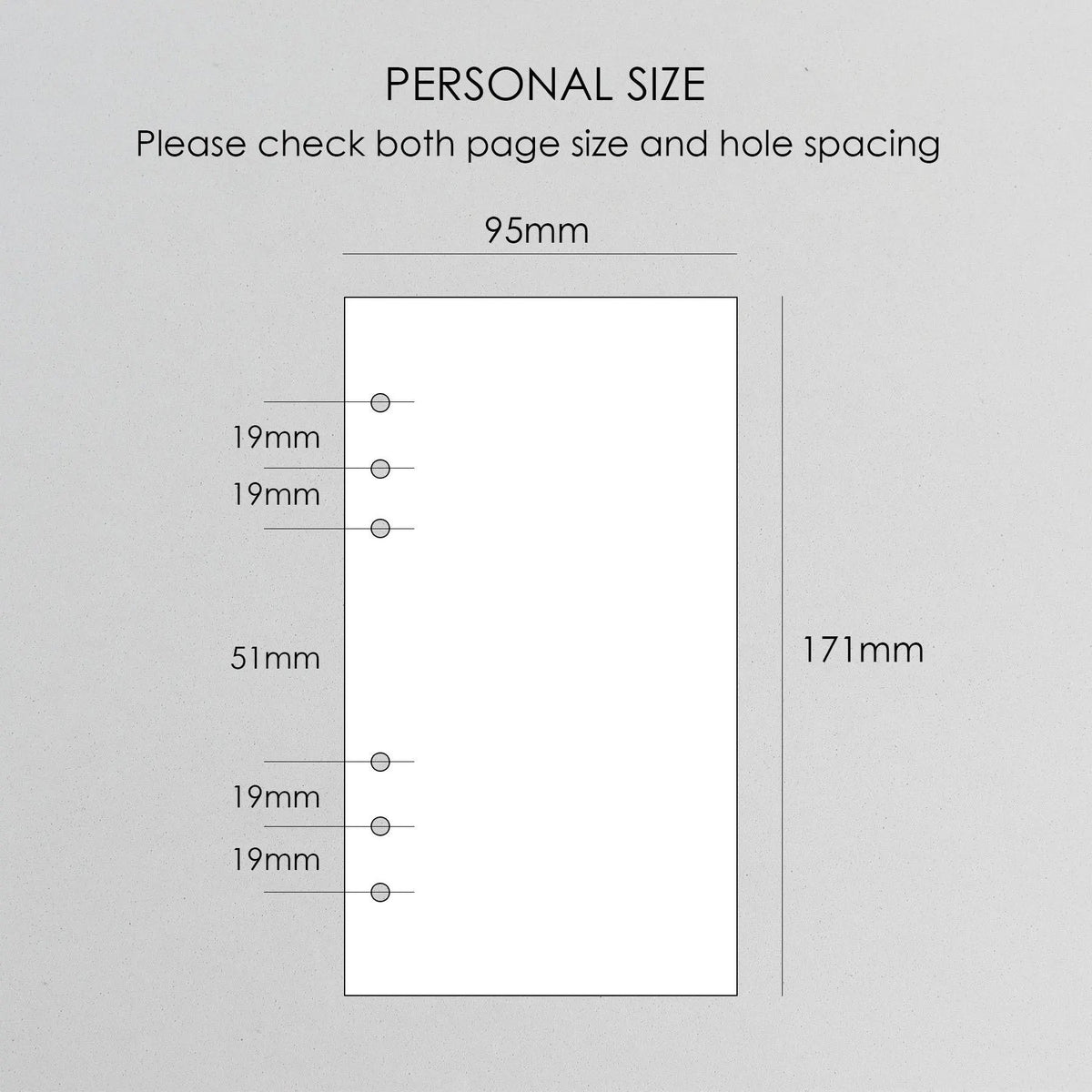Monthly Fold Out Inserts for Ring Planner (Personal Size) / P20