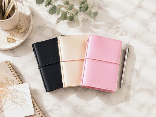 Traveller's Notebook Planner With Inserts (Passport Size)