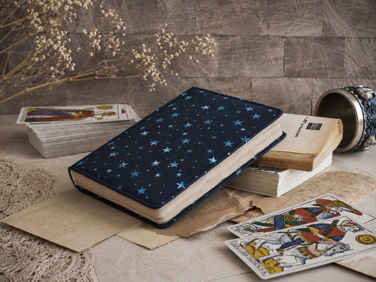 Old Paper Notebook - Astro Book, Vintage Style Journal (B6 size)