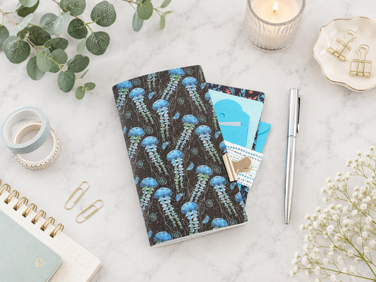 Travel Journal Insert - Mixed Paper (Personal Size) / Sea