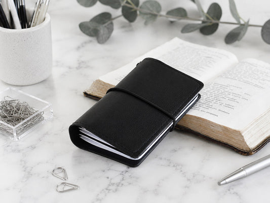 Traveler's Notebook With Inserts (Card Size)