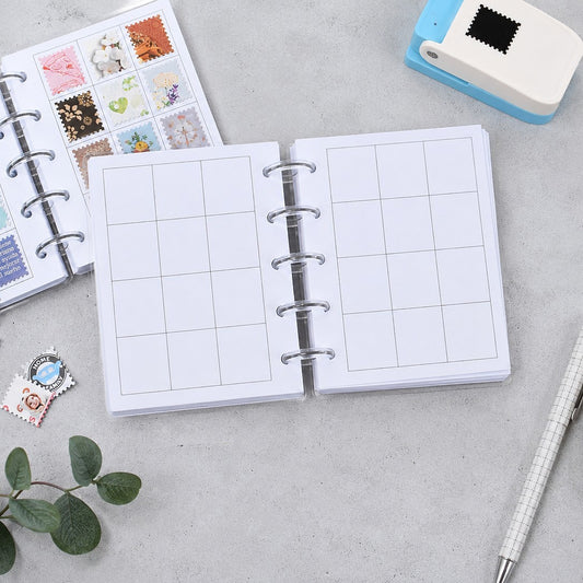 Discbound Stamp Punch Notebook - "A scrap a day" Junk Journal for Cut-Outs
