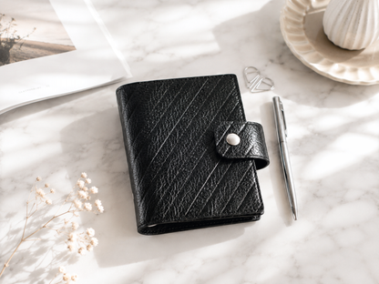 Leather Ring Binder - Planner Notebook Cover (Pocket Size)