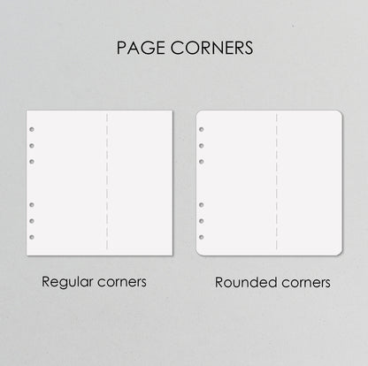 Monthly Fold Out Inserts for Ring Planner (Personal Size) / P20
