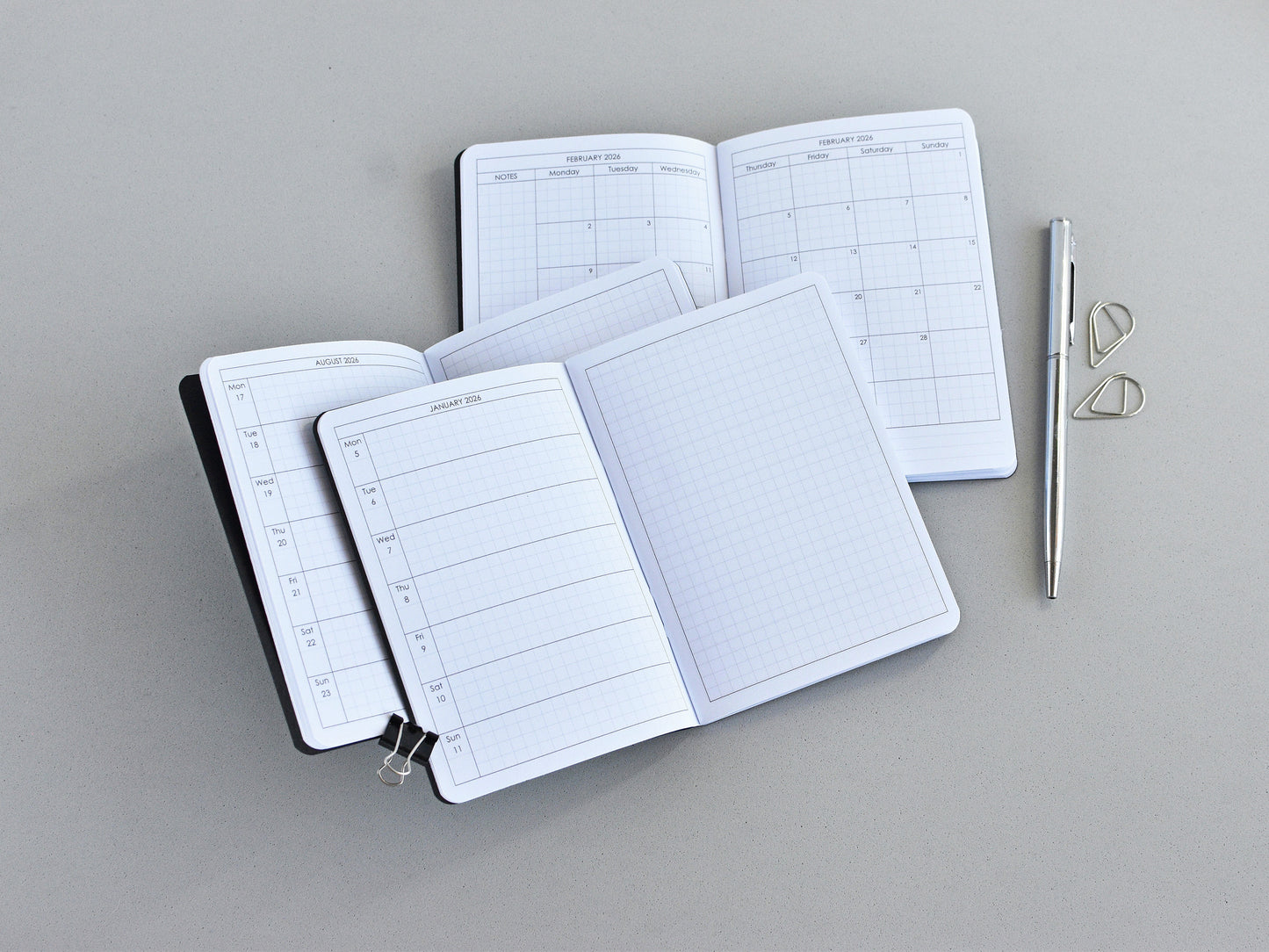 Traveler's Notebook inserts - Hobonichi Styled (Passport Size)