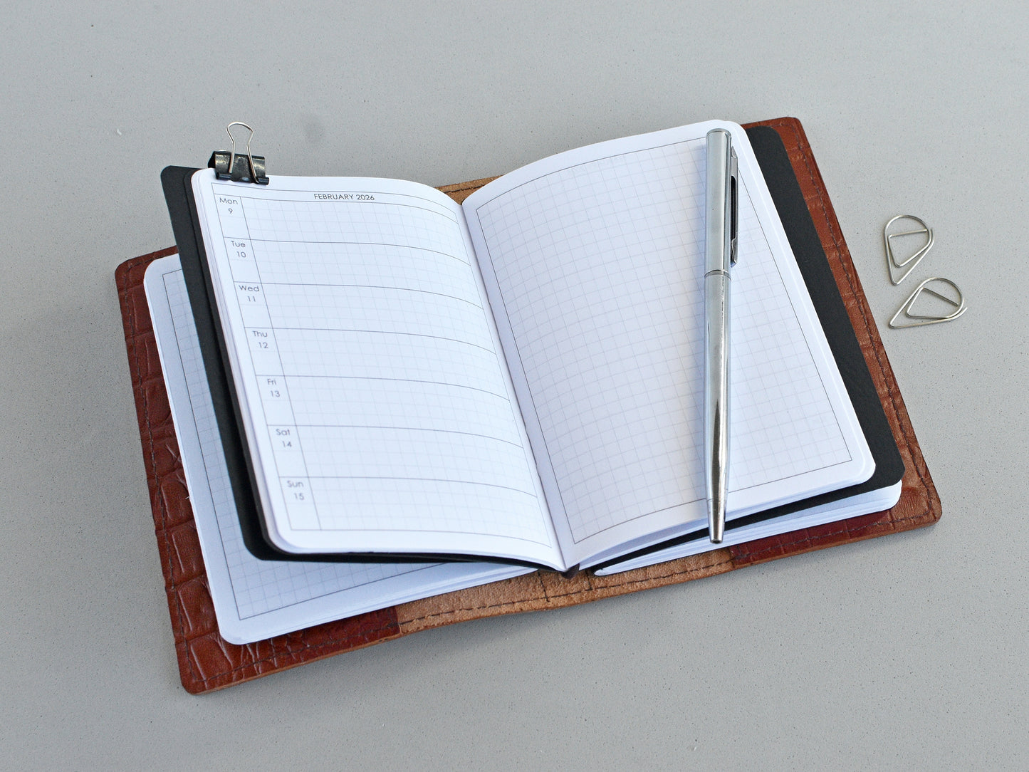 Traveler's Notebook inserts - Hobonichi Styled (Passport Size)