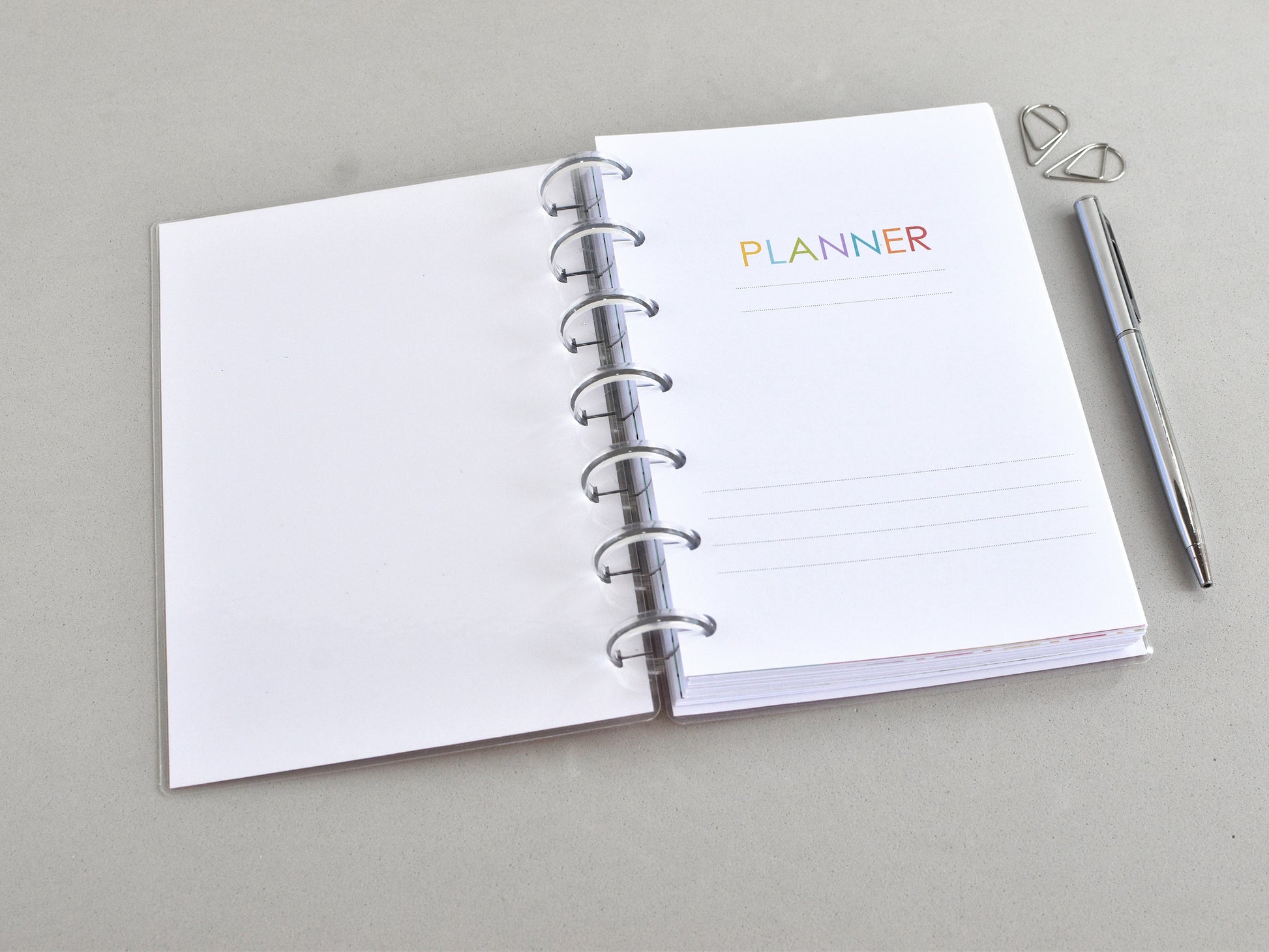 Discbound planner Happy Planner Mini size
