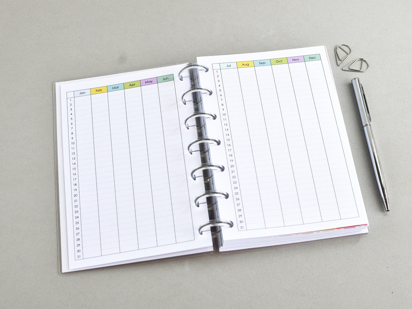Yearly review Happy Planner Mini