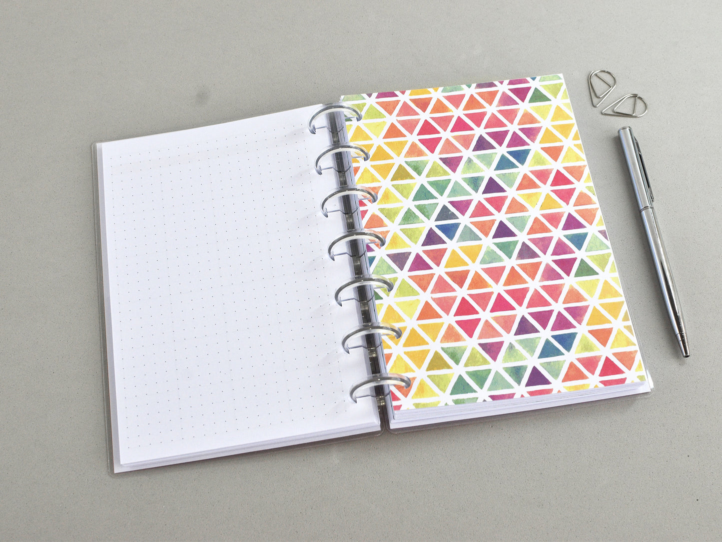 Colorful dividers for Happy Planner Mini