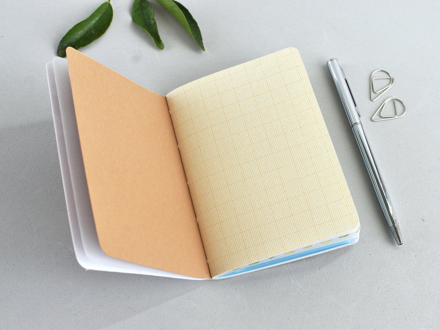 Travel Journal Insert - Mixed Paper (Passport Size)