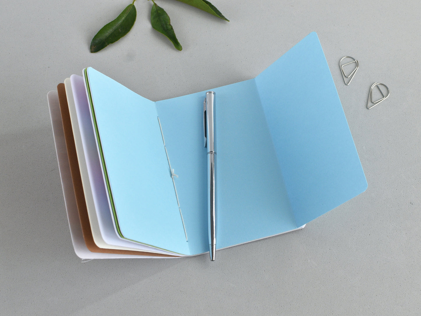 Travel Journal Insert - Mixed Paper (Passport Size)