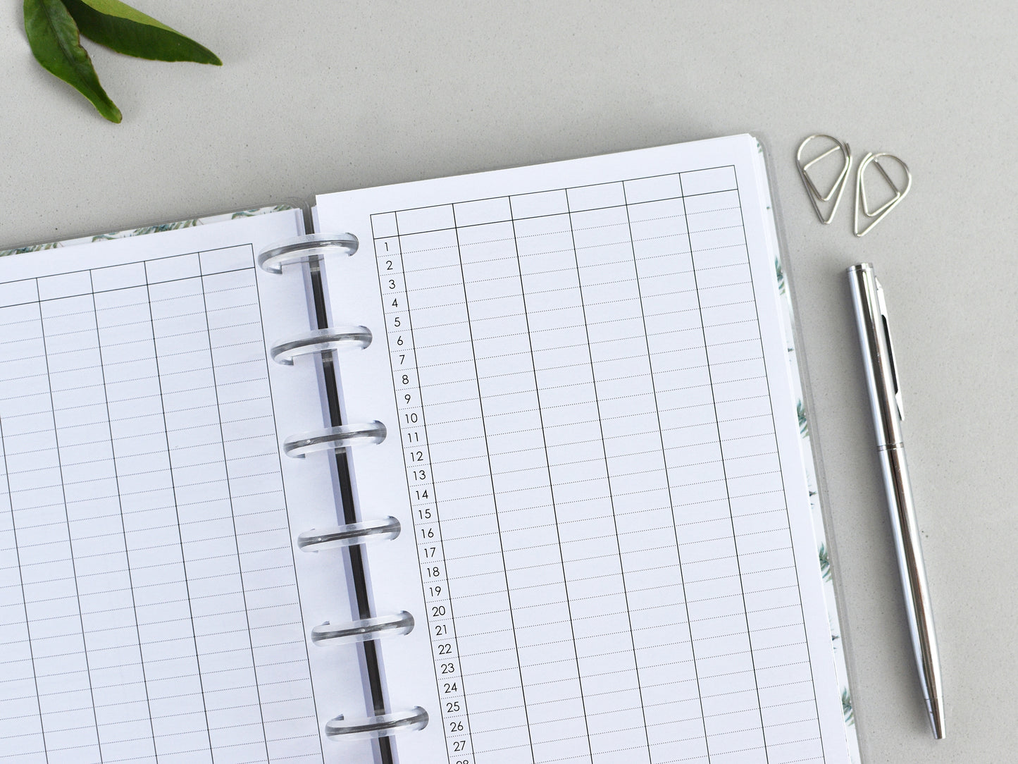 Discbound Agenda - Planner Notebook (HP Mini Size)