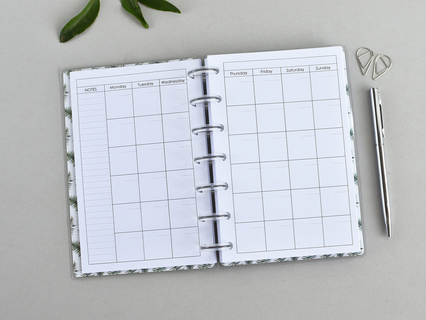 Discbound Agenda - Planner Notebook (HP Mini Size)