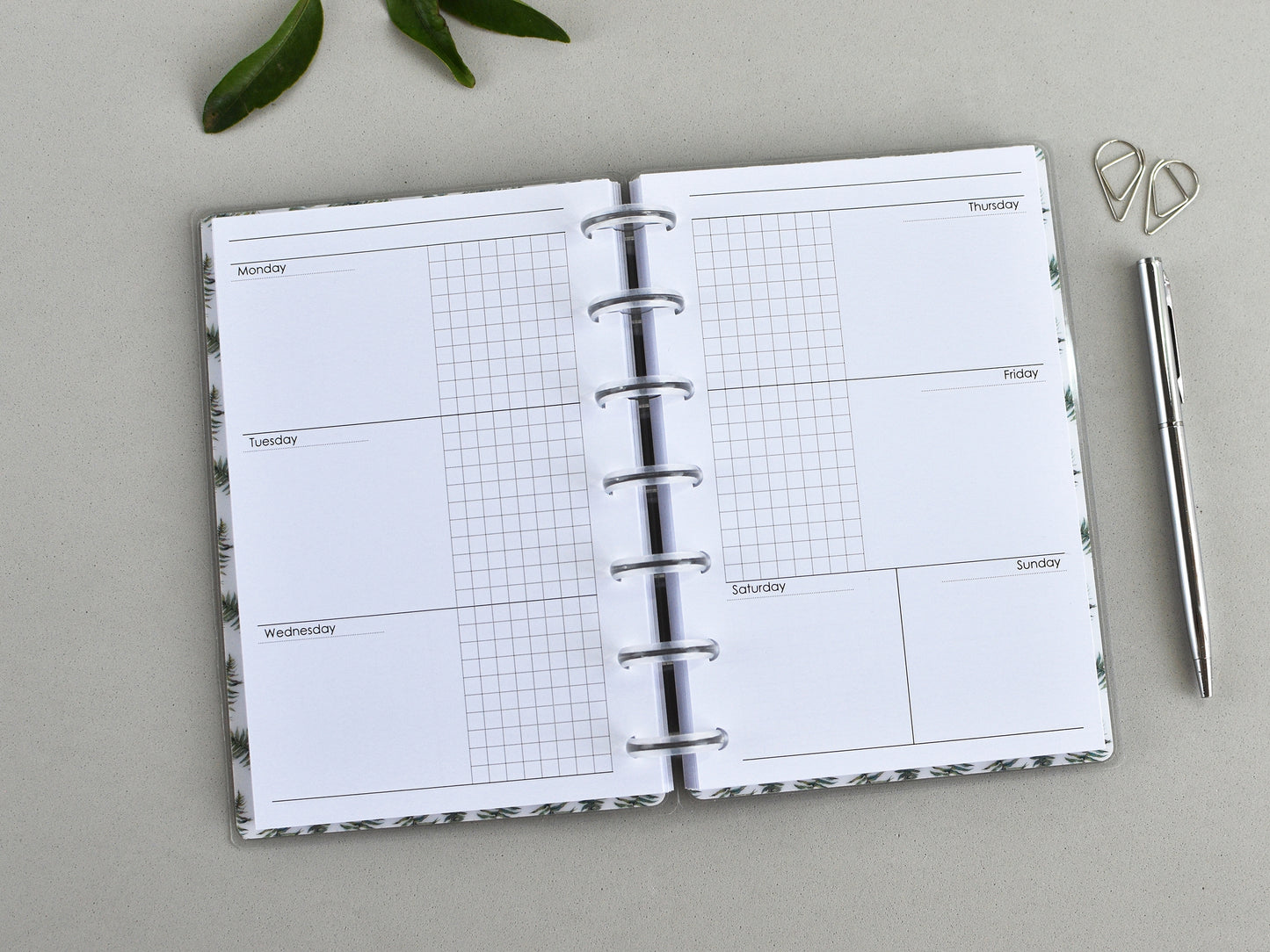 Discbound Agenda - Planner Notebook (HP Mini Size)