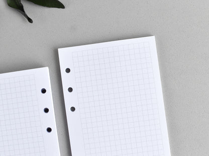 Ring Planner Inserts - Monthly And Weekly Notebook Refill (Personal size) / P02