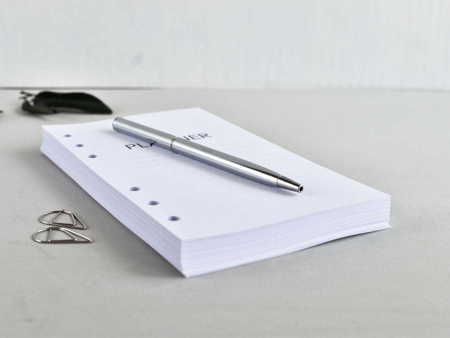 Ring Planner Inserts - Monthly And Weekly Notebook Refill (Personal size) / P02
