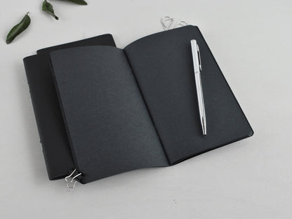 Black pages in your journal