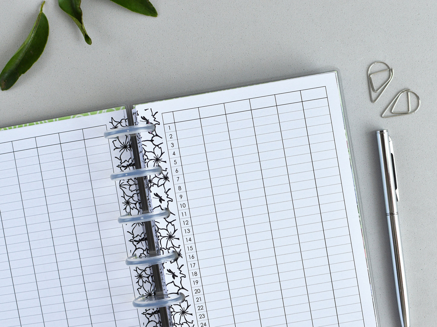 Discbound Agenda - Planner Notebook (HP Mini Size)