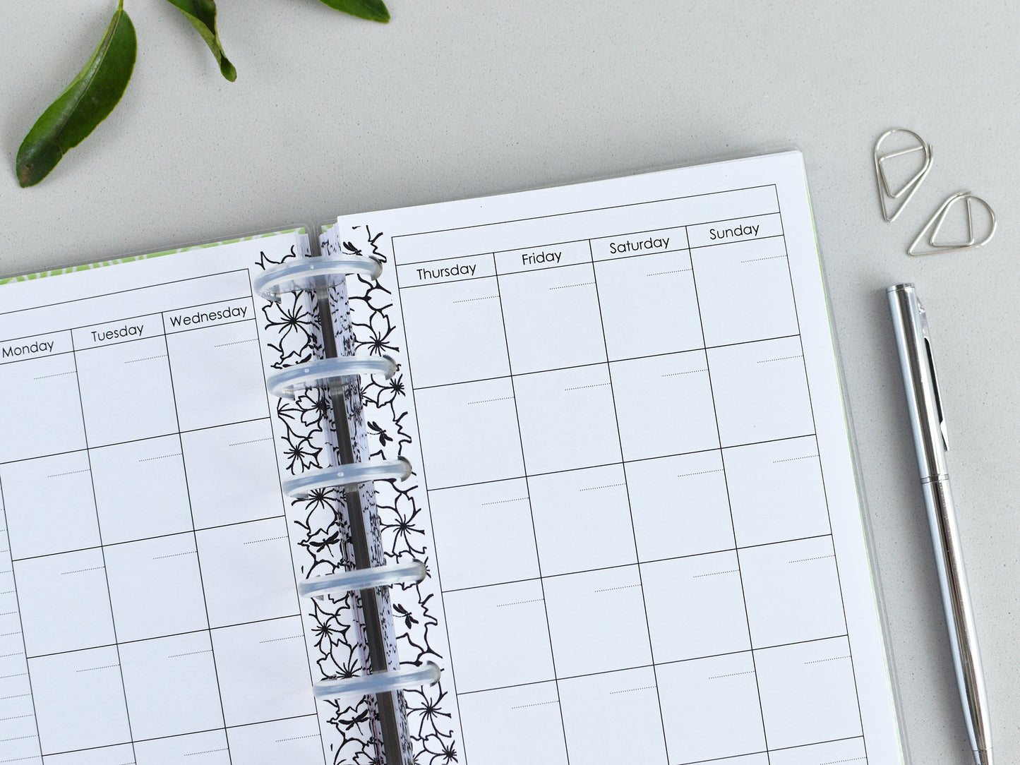 Discbound Agenda - Planner Notebook (HP Mini Size)