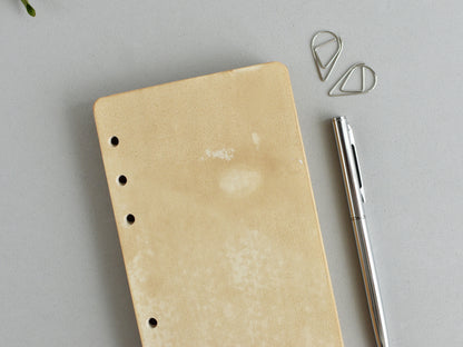 Old paper refill for ring notebook