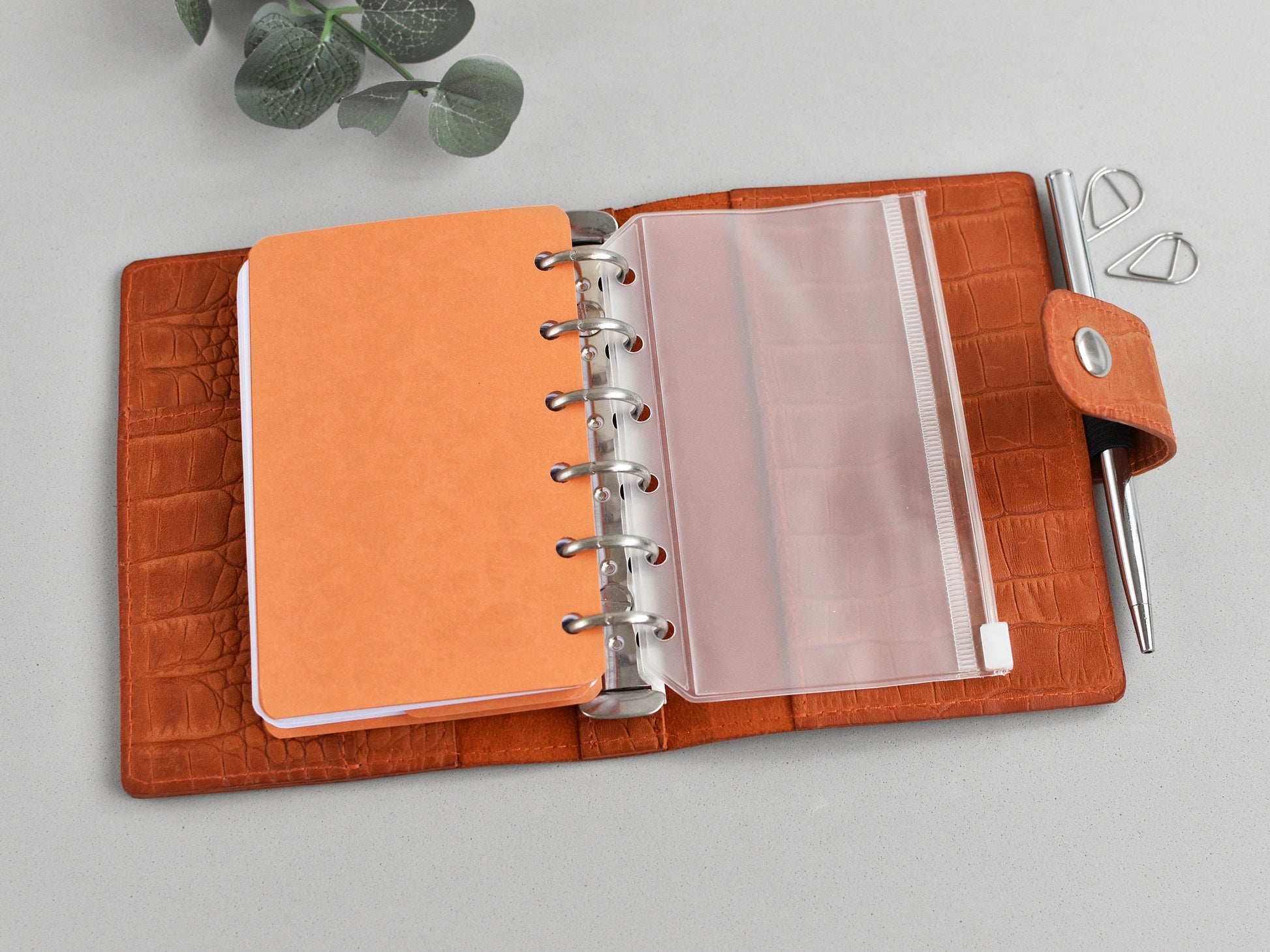 PVC bag for ring planner