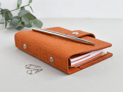 Croc Leather journal