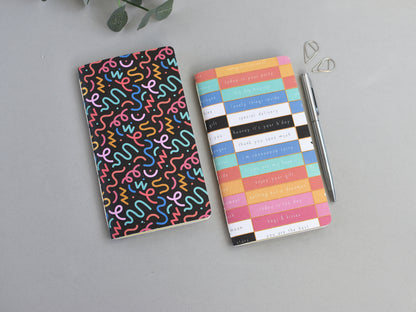 Travel Journal Inserts - Mixed Paper (Personal Size)