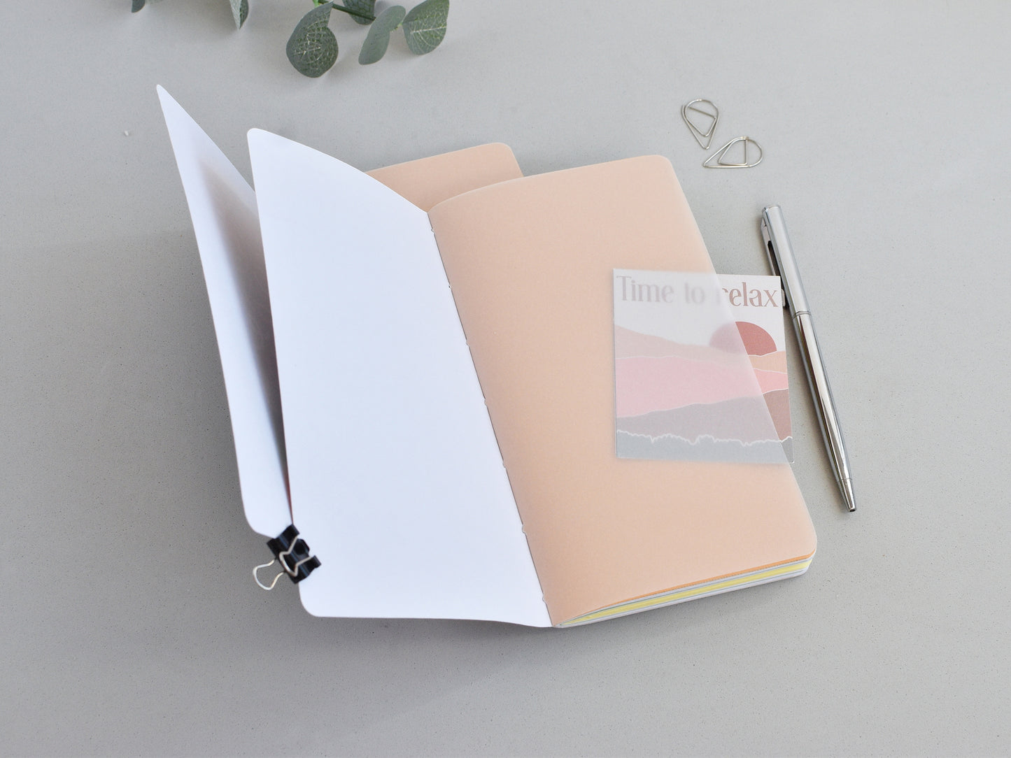 Travel Journal Inserts - Mixed Paper (Personal Size)