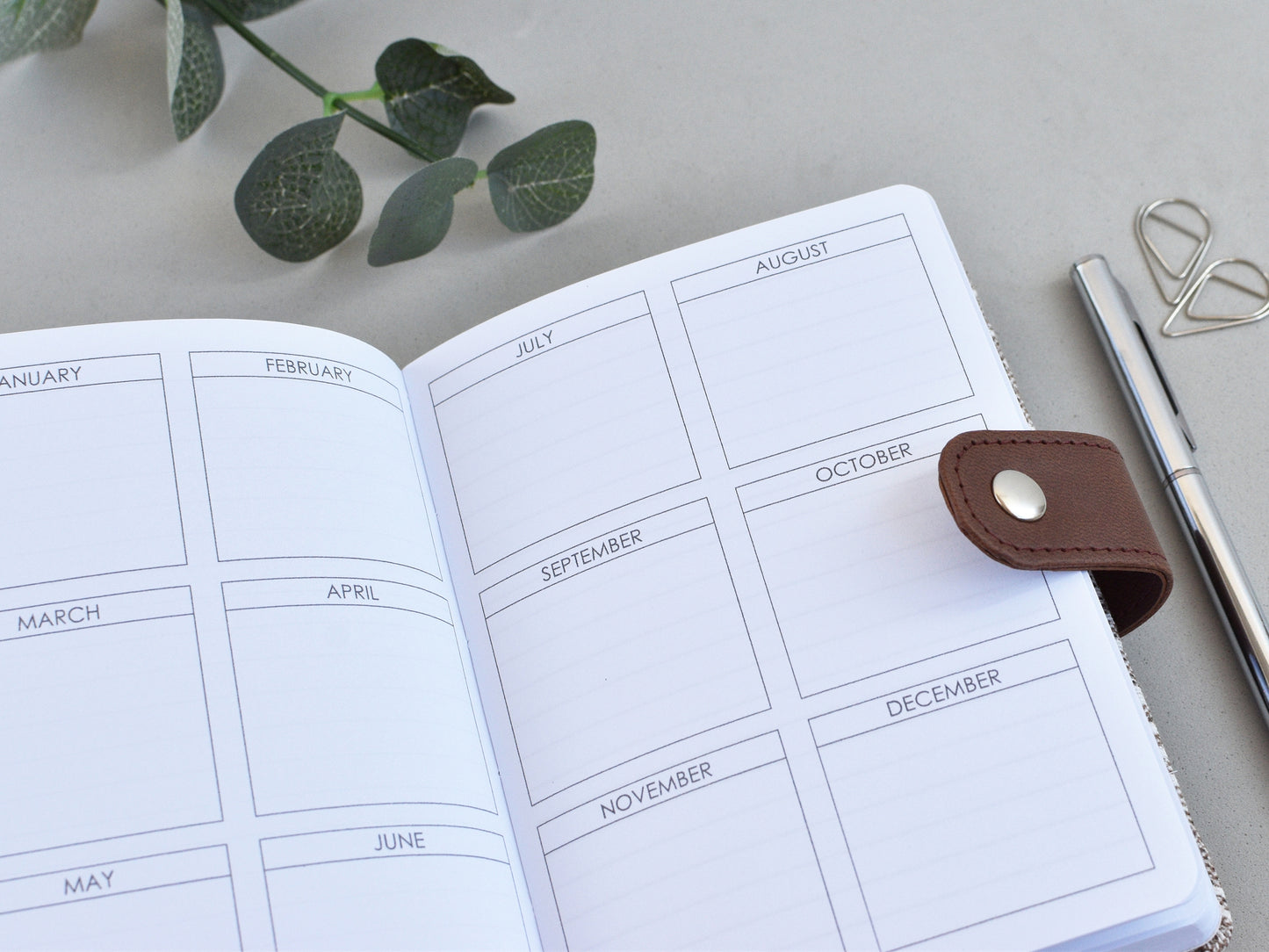future log a6 size, planner pages
