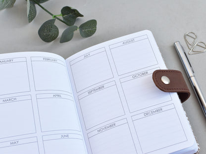 future log a6 size, planner pages