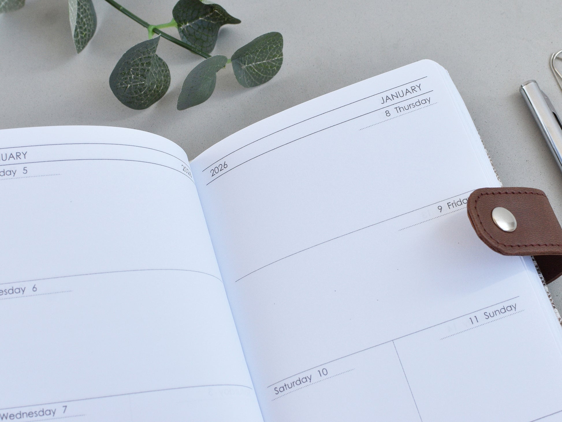 weekly pages a6 size