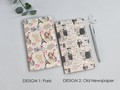 Travel Journal Inserts - Vintage Style (Personal size)