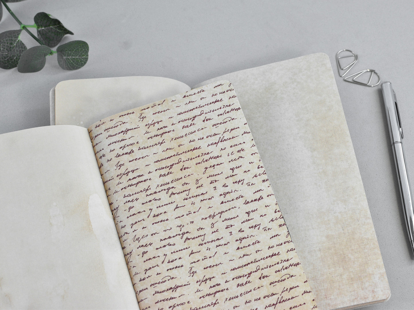Travel Journal Inserts - Vintage Style (Personal size)