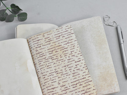 Travel Journal Inserts - Vintage Style (Personal size)