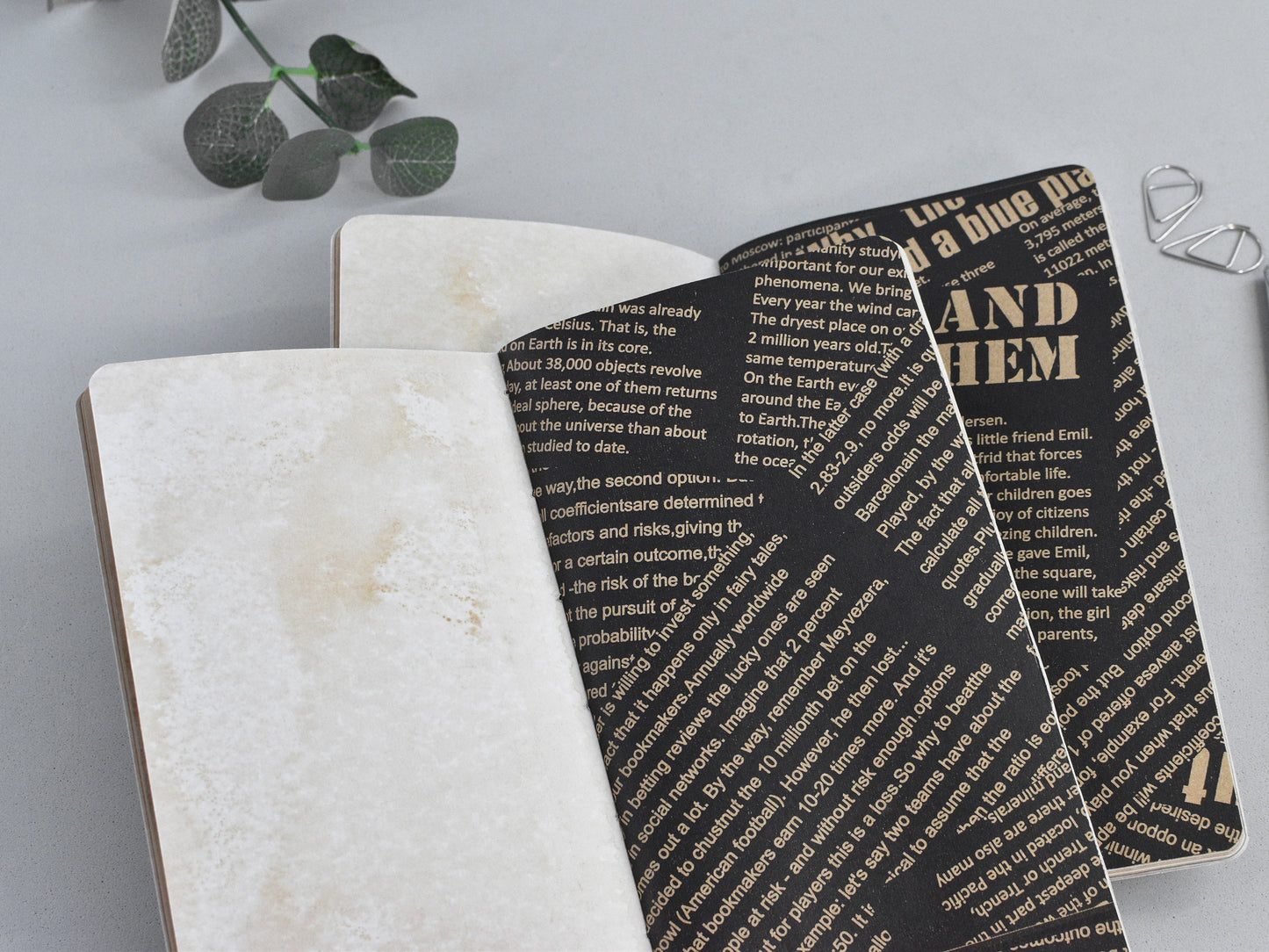 Travel Journal Inserts - Vintage Style (Personal size)