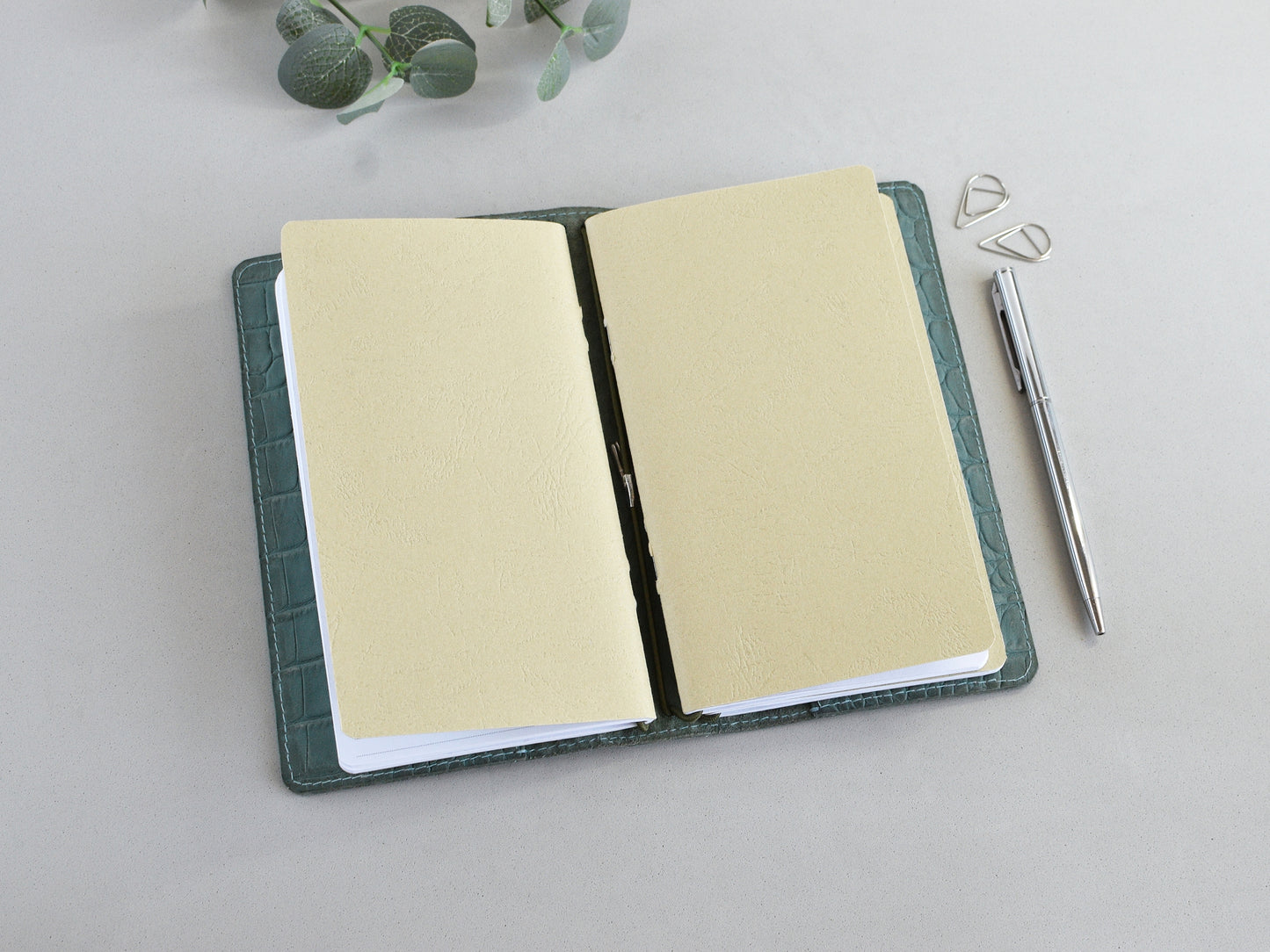 Personal size Traveler;s notebook planner with 3 inserts