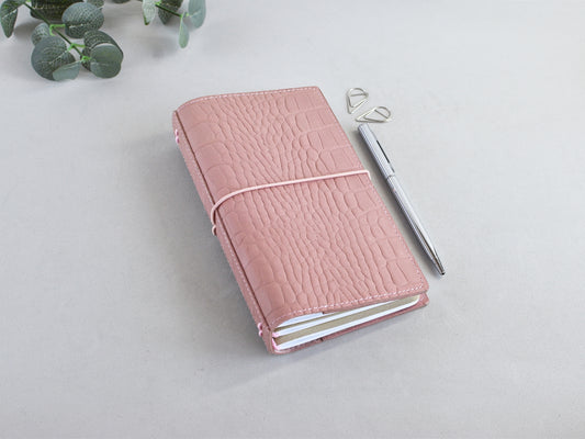Leather planner Traveler's Notebook Prsonal size