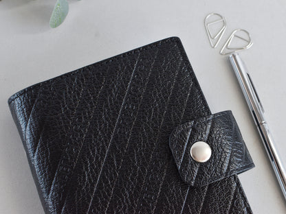 Leather notebook cover binder