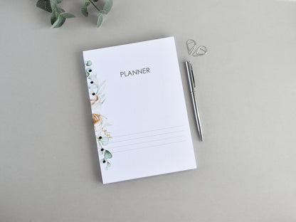 Monthly, Weekly Planner Inserts - Ring Binder Refill Bundle (A5 Size) / A5-04