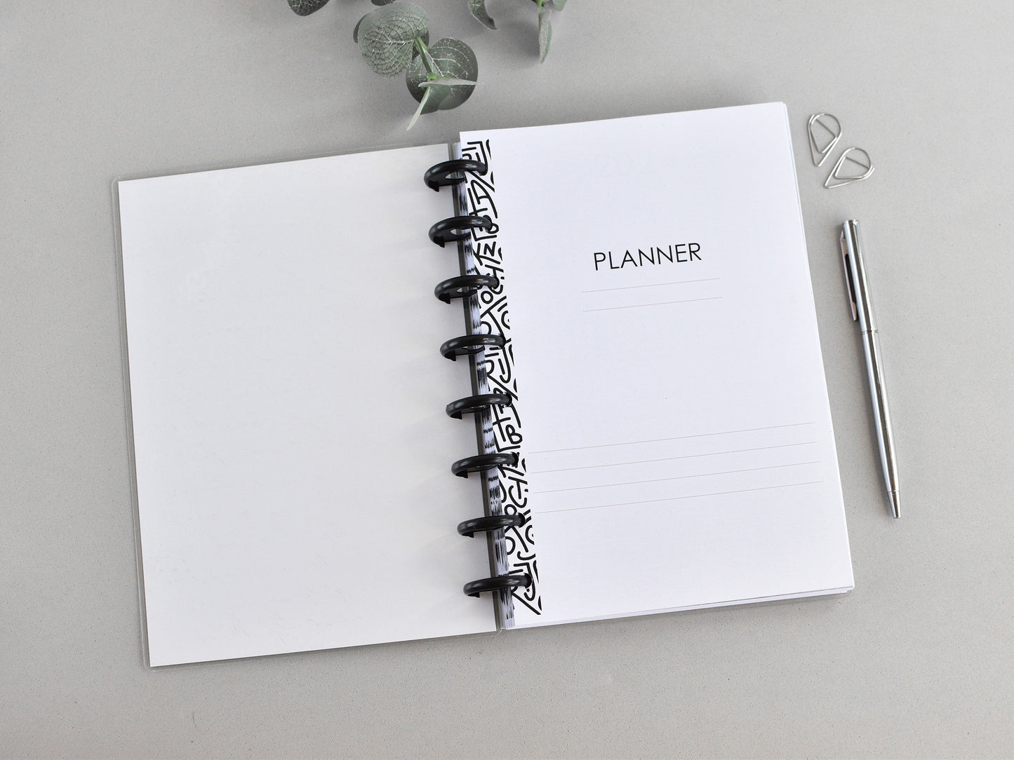 Discbound  Planner Notebook - Monthly Weekly (A5)