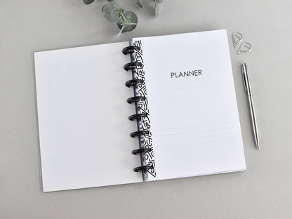Discbound  Planner Notebook - Monthly Weekly (A5)