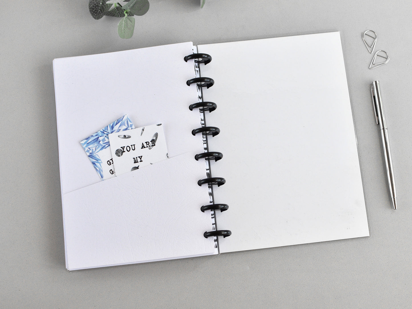 Discbound  Planner Notebook - Monthly Weekly (A5)